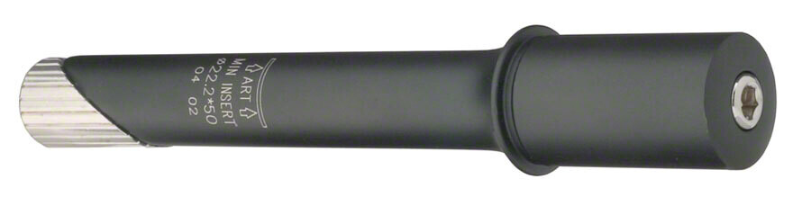 Dimension Steerer Adaptor 1 quill to 1-1/8 Threadless Black 17956