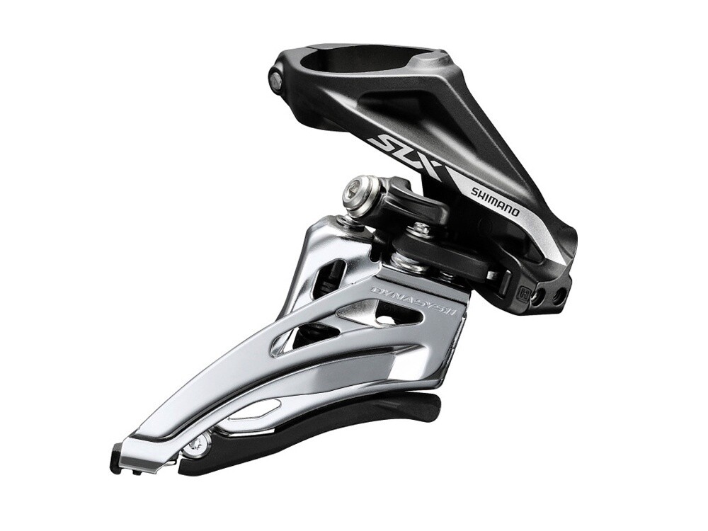 SHIMANO SLX Front Derailleur FD-M7020-11 Side Swing | 2-speed | High Clamp | Front Pull