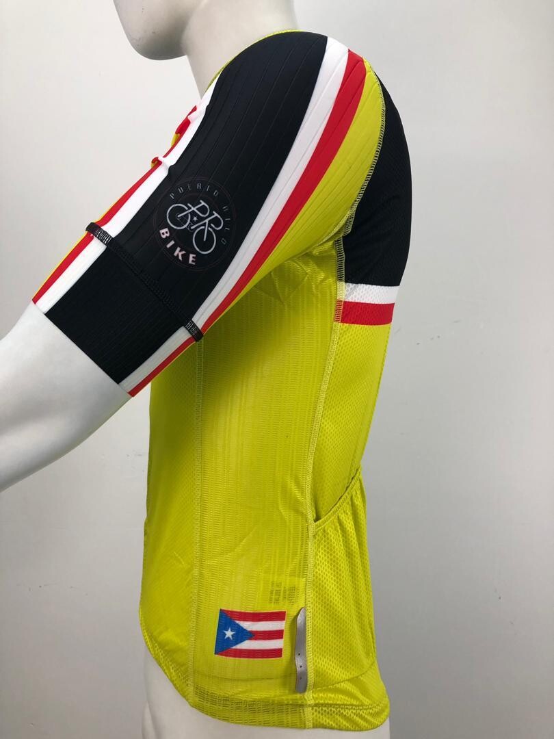 Kamino Nuevo PR Bike Shop Yellow Kids Jersey XS