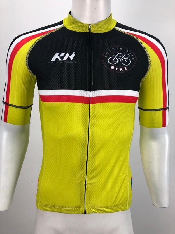 Kamino Nuevo PR Bike Shop Training Jersey Yellow XS