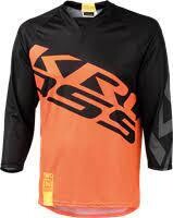 Kross Hyde 3/4 Sleeve Enduro Orange Black 2XL