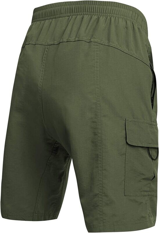 Kamino Nuevo MTB Shorts 3D Padded with Zipper Pockets Quick Dry M