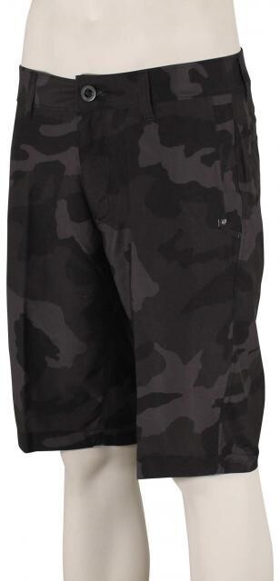Fox Essex Tech Print Shorts - Black Camo 33