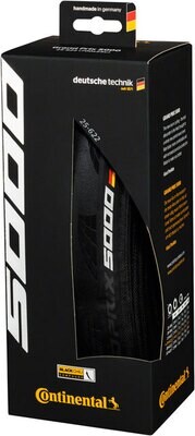 Continental Grand Prix 5000 Tire - 700 x 25, Clincher, Folding, Black, 330tpi