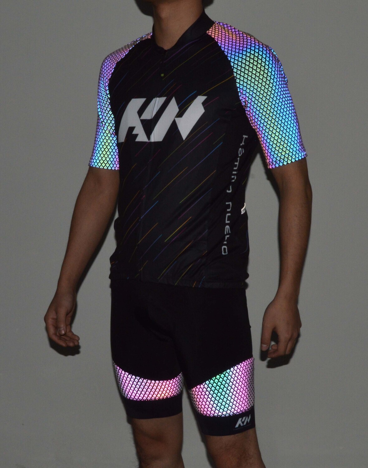 Kamino Nuevo High Tech Reflective Bib Shorts  S