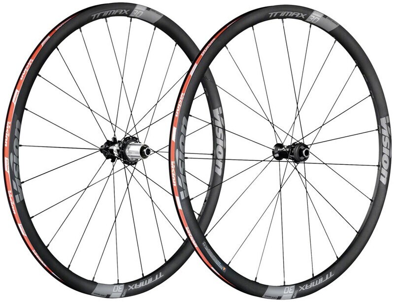 JUEGO DE RUEDAS VISION TRIMAX 35 CUBIERTA TUBELESS READY SHIMANO 10/11V