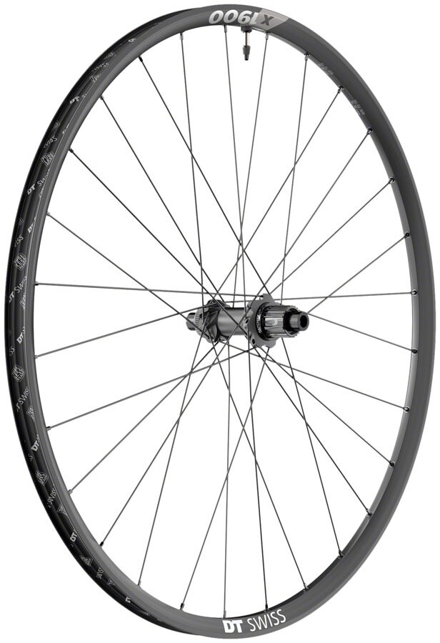 DT Swiss X 1900 Spline 25 Rear Wheel - 29&quot;, 12 x 148mm, Center-Lock, Micro Spline, Black