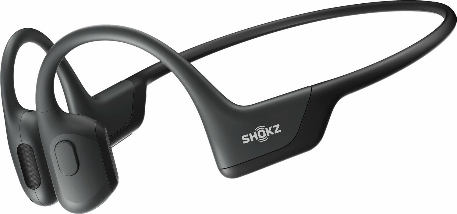 Shokz - OpenRun Pro Premium Bone Conduction Open-Ear Sport Headphones - Black