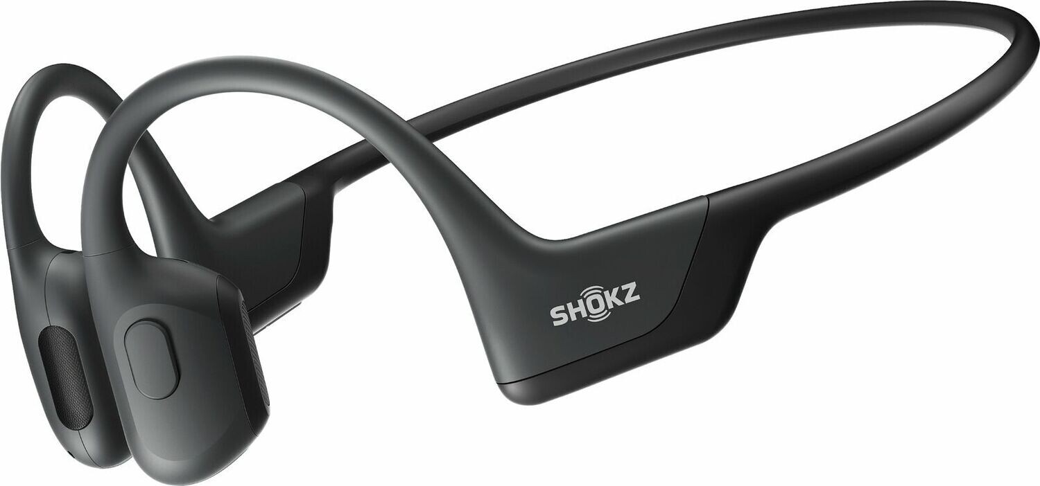 Shokz Mini OpenRun BLACK Bone Conduction Bluetooth Headphones Wireless Open AfterShokz