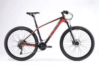 Sava Deck 6.0 MTB Carbon 29'' Medium 17''  Shimano Deore 3x10s Black Red