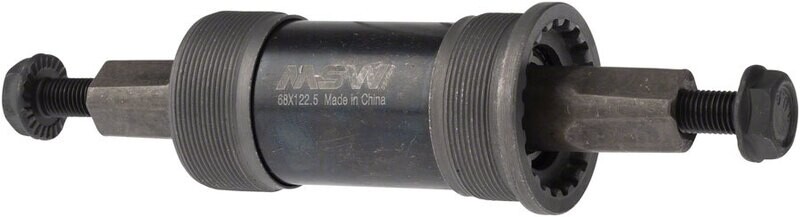 MSW ST100 Bottom Bracket - English, 68 x 122.5mm, Square Taper JIS