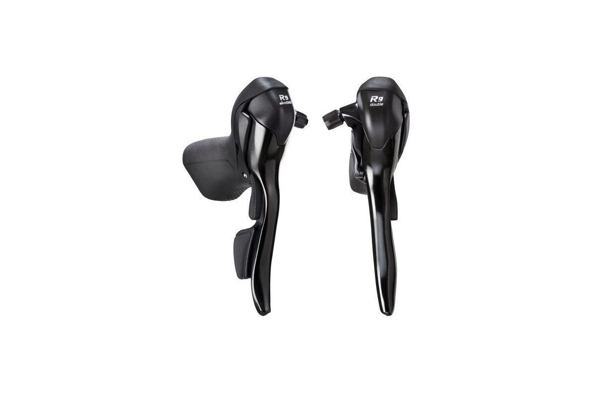 microSHIFT R9 Right Drop Bar Shift Lever, 2X9-Speed, Shimano Compatible