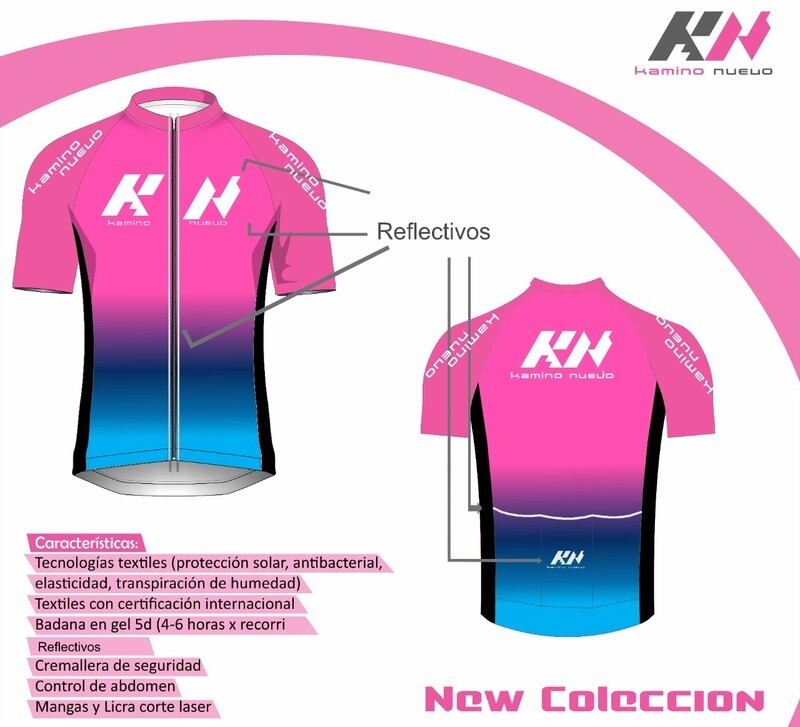 Kamino Nuevo Reflective Italian Lazer Cut Jersey XL