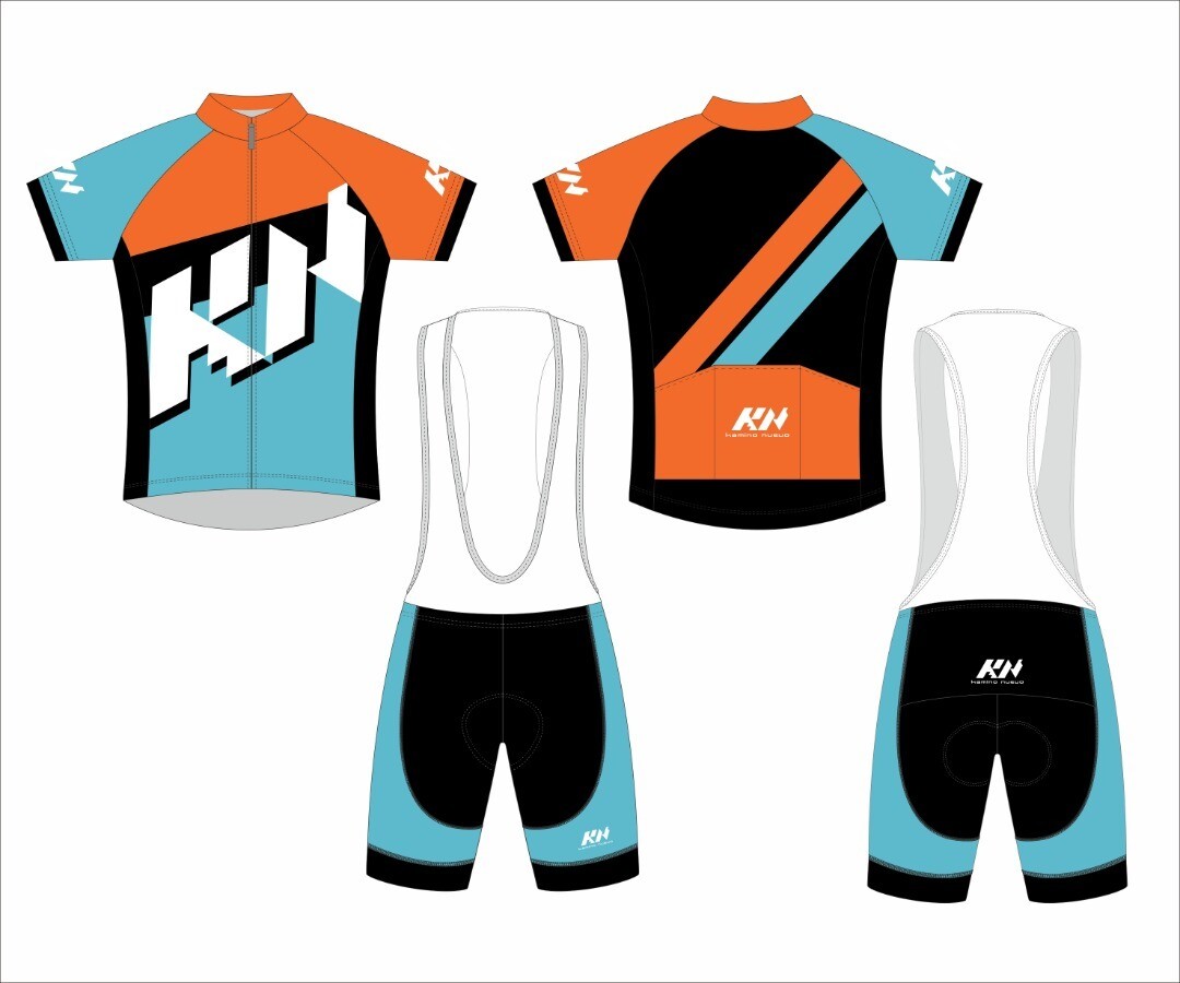 Kamino Nuevo Kids Jersey Orange Kides Small