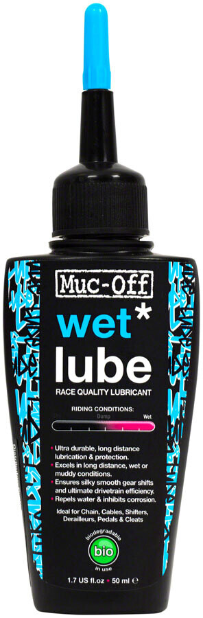 Muc-Off Bio Wet Lube: 50ml Bottle K7044