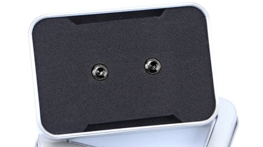 Omega Black Oil Cylinder Lid Bolts for Shimano Bike Brake Lever