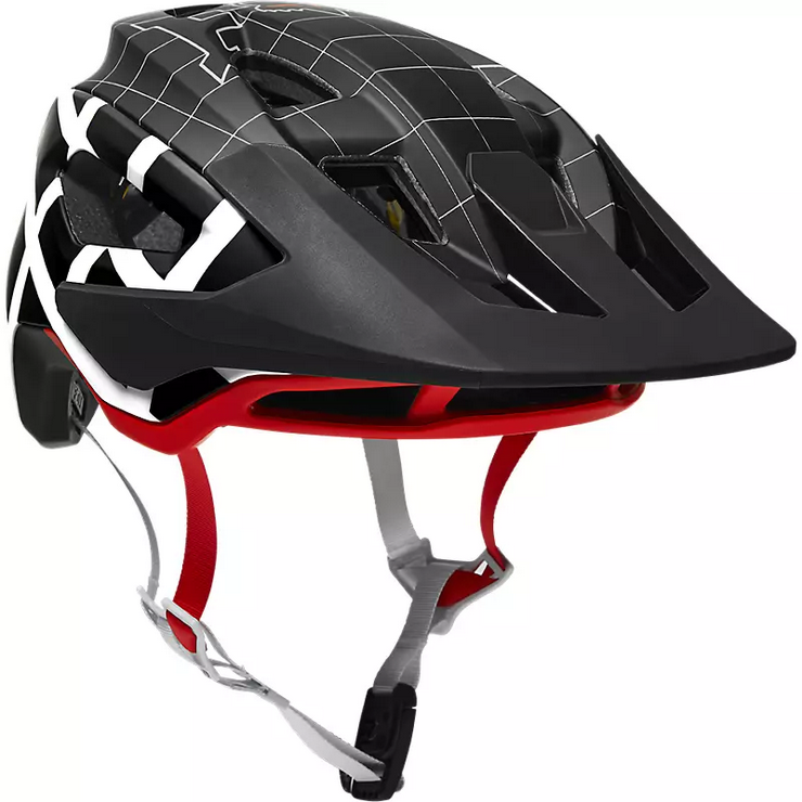 Fox Racing Speedframe Mountain Bike Helmet Mips Pro Black Large