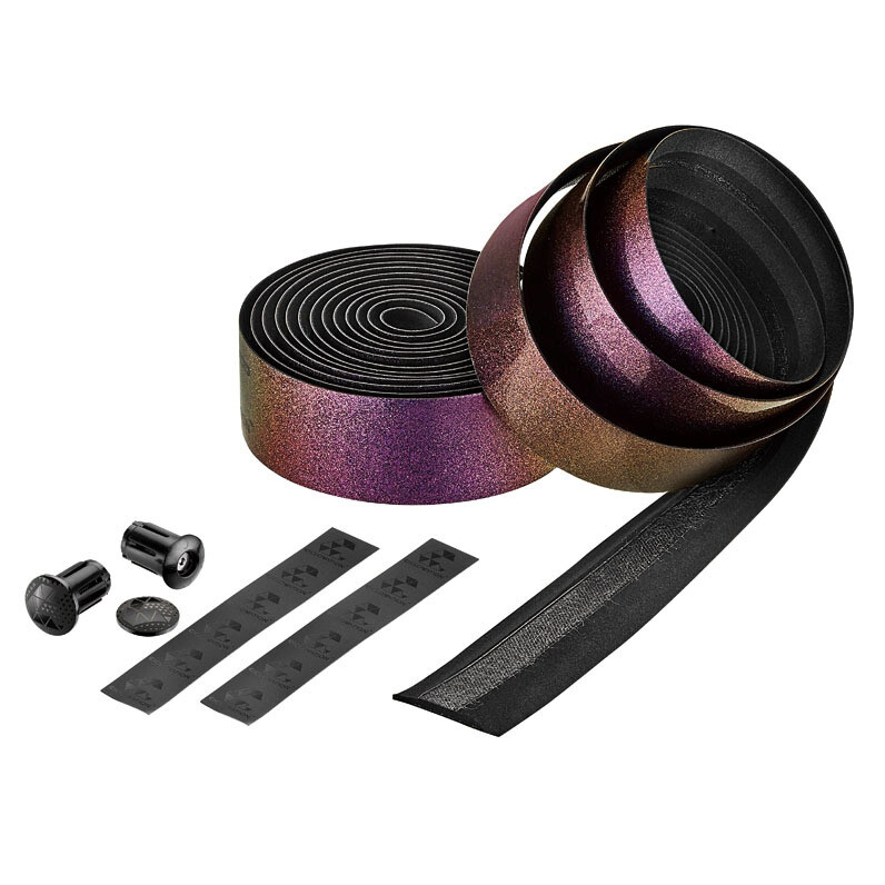 Ciclovation Leather Touch Handlebar Tape, Aurora Purple