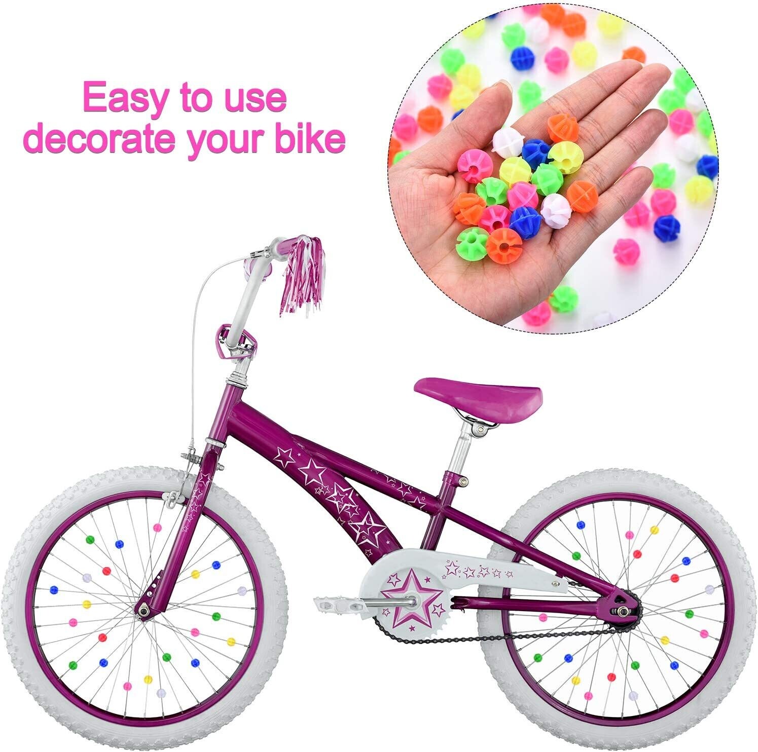 Bicycle Wheel Spokes Beads Assorted