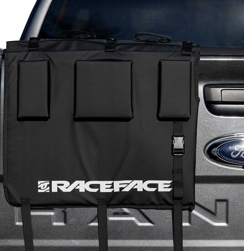 RaceFace T2 Half Stack Tailgate Pad - Black, One Size