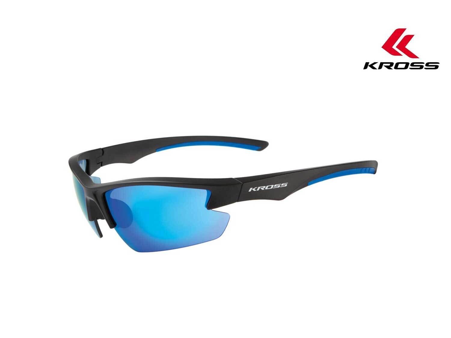 Kross Flow Eyewear Sunglasses UV Black Black