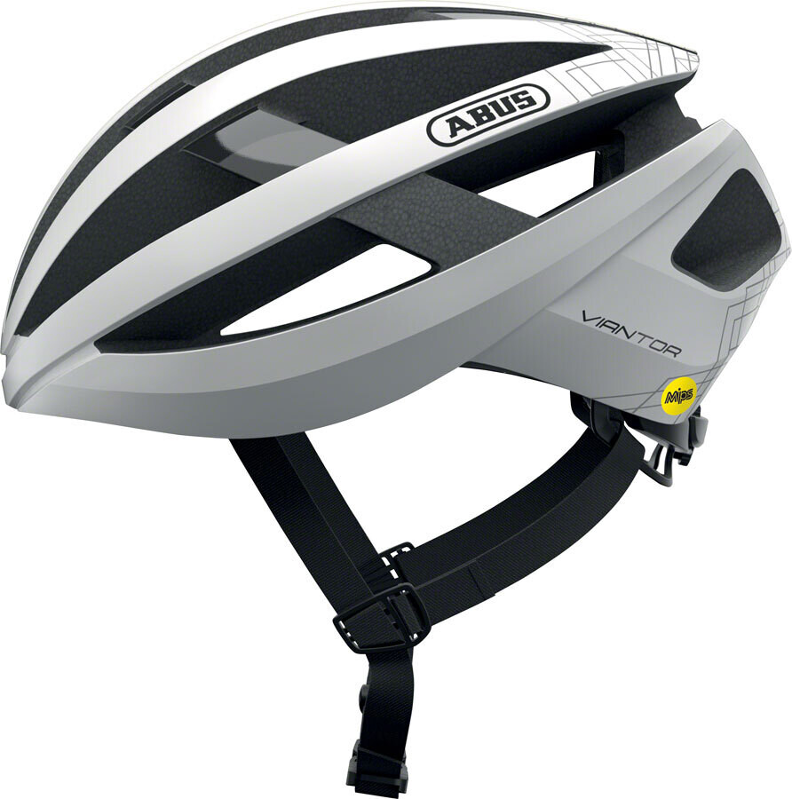 Abus Viantor MIPS Helmet - Polar White, Medium 52-58 cm