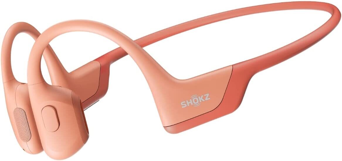 Shokz - OpenRun Pro Premium Bone Conduction Open-Ear Sport Headphones - Pink