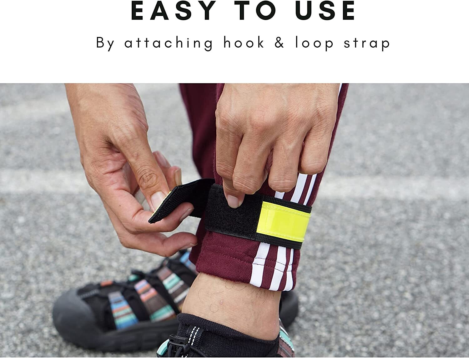 Omega Reflective Arms &amp; Leg Bands Unisex 2-pcs