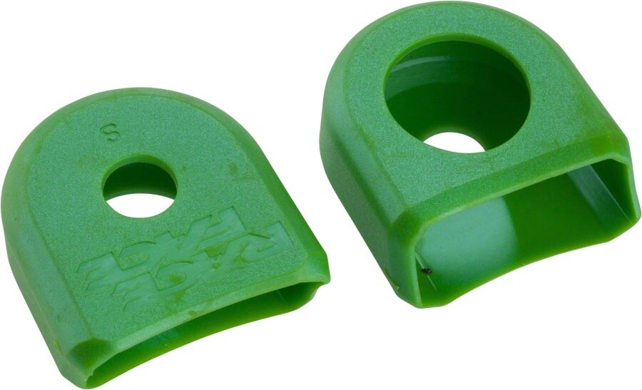 RaceFace Crank Boots: For Alloy Cranks, 2-Pack Green