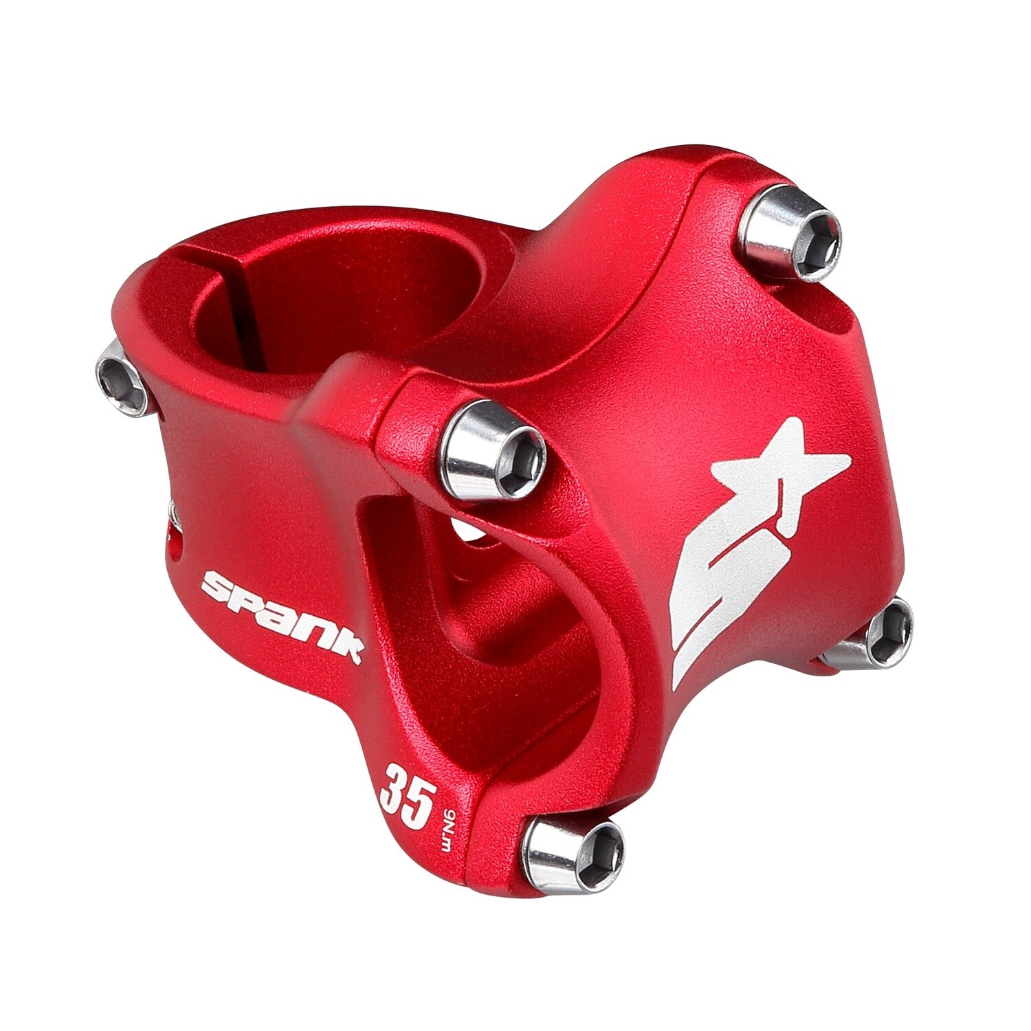 Spank Spike Race 2 Stem, (31.8) 0d x 35mm - Red NLS