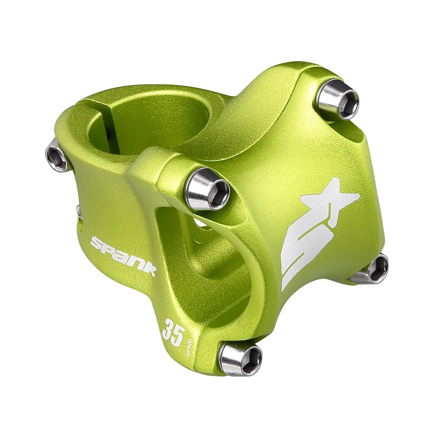 Spank Spike Race 2 Stem, (31.8) 0d x 35mm - Green NLS