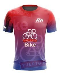 KN PR BIKE RED TSHIRT 2XL