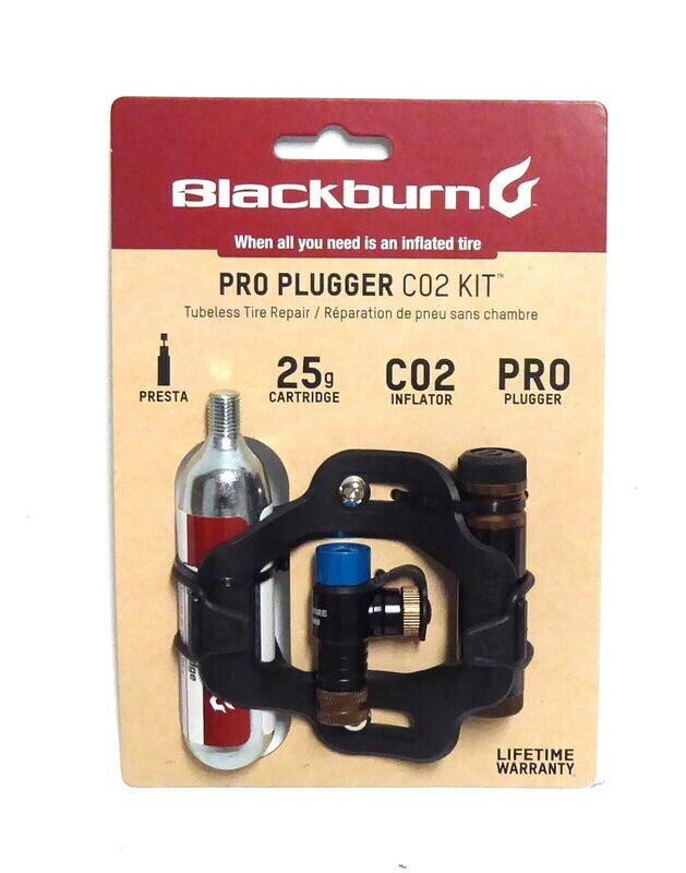 Blackburn Pro Plugger CO2 Tubeless Repair Kit and Inflator