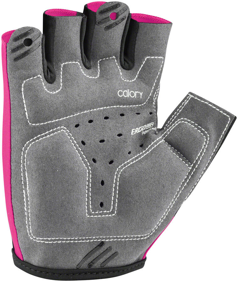 GARNEAU CALORY GLOVES - PINK GLOW SHORT FINGER WOMEN'S SMALL