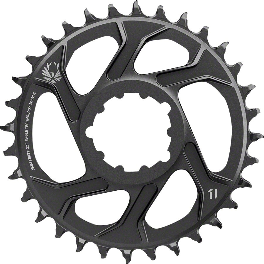 SRAM X-Sync 2 Eagle Direct Mount Chainring 38T 6mm Offset K4218