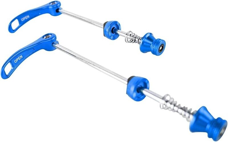 Omega Road/MTB Quick Release  Axle 155/190mm Blue
