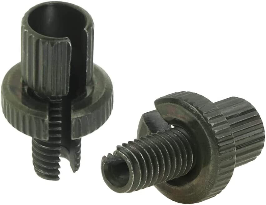 Omega Clutch Brake Cable Adjuster Black 2-pcs