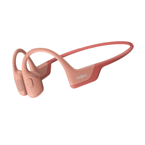 Shokz - OpenRun Pro Premium Bone Conduction Open-Ear Sport Headphones - Pink.