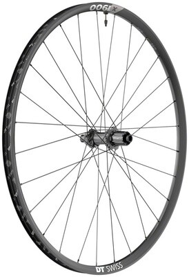 DT Swiss X 1900 Spline 25 Rear Wheel - 29&quot;, 12 x 142mm, Center-Lock, HG 11 MTN, Black