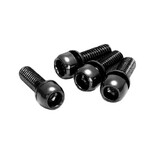 Reverse Disc Brake Caliper Bolts, M6x18, 4/Pack - Black.
