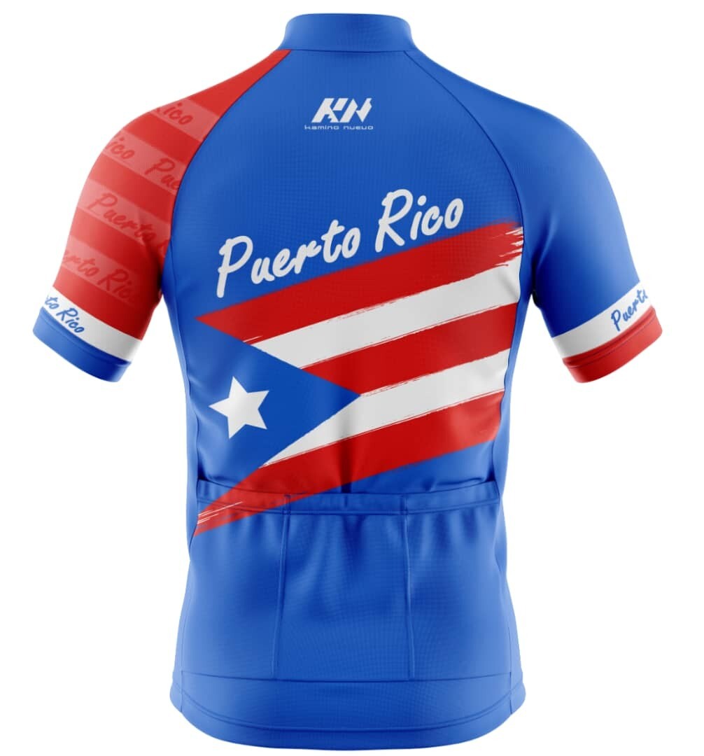 Kamino Nuevo Unisex PR Flag Pro Jersey Blue 4XL