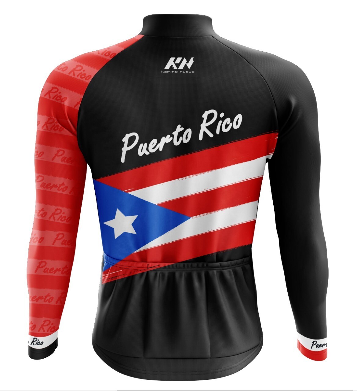 Kamino Nuevo Unisex PR Basic Jersey Long Sleave Black 4XL
