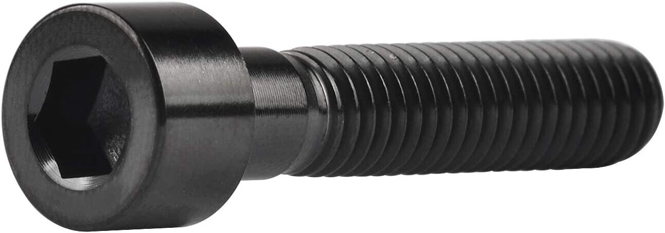 Omega Titanium M6X40mm, Normal Titanium Bolts 1-pcs Black