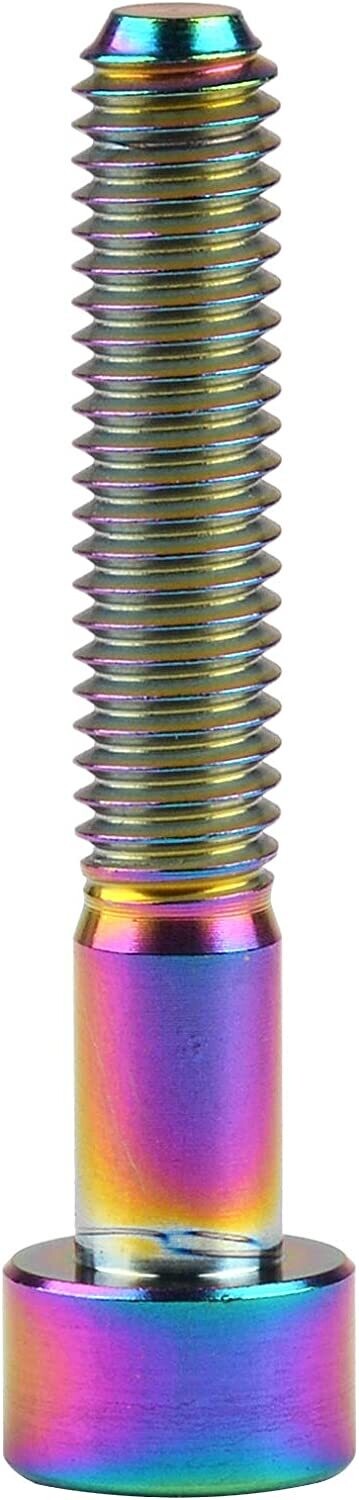Omega Titanium M6X40mm, Bolts 1-pcs Rainbow