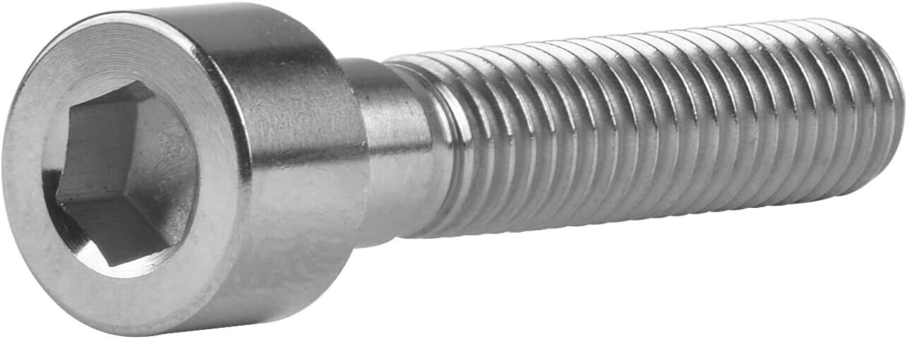 Omega Titanium M6X35mm, Bolts 1-pcs Silver