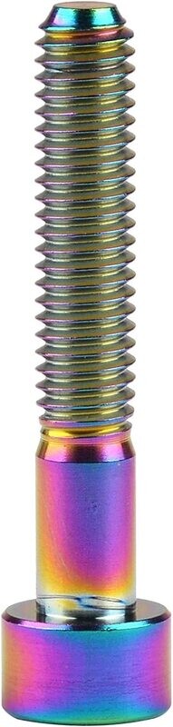 Omega Titanium M6X30mm, Normal Titanium Bolts 1-pcs Rainbow