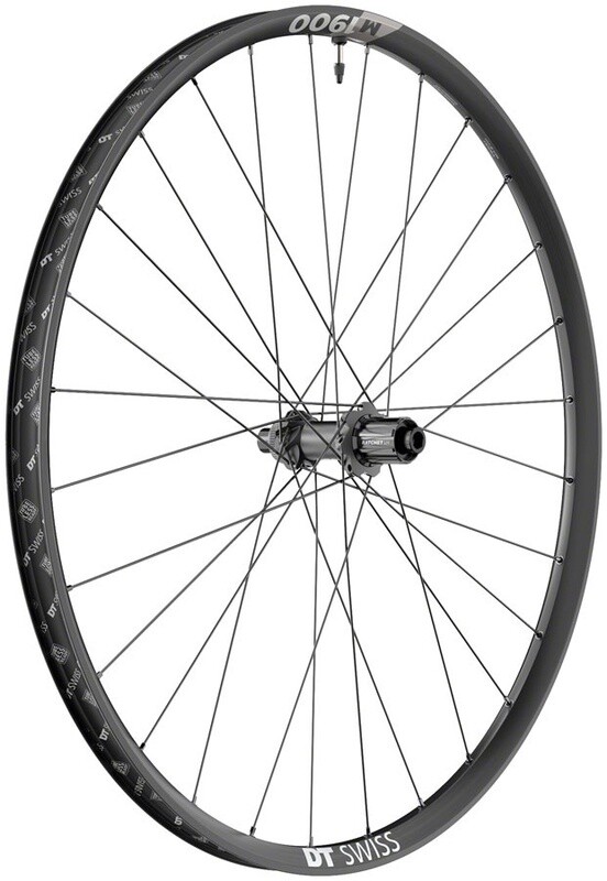 DT Swiss M 1900 Spline 30 Rear Wheel - 27.5", 12 x 142mm, Center-Lock, HG 11 MTN, Black