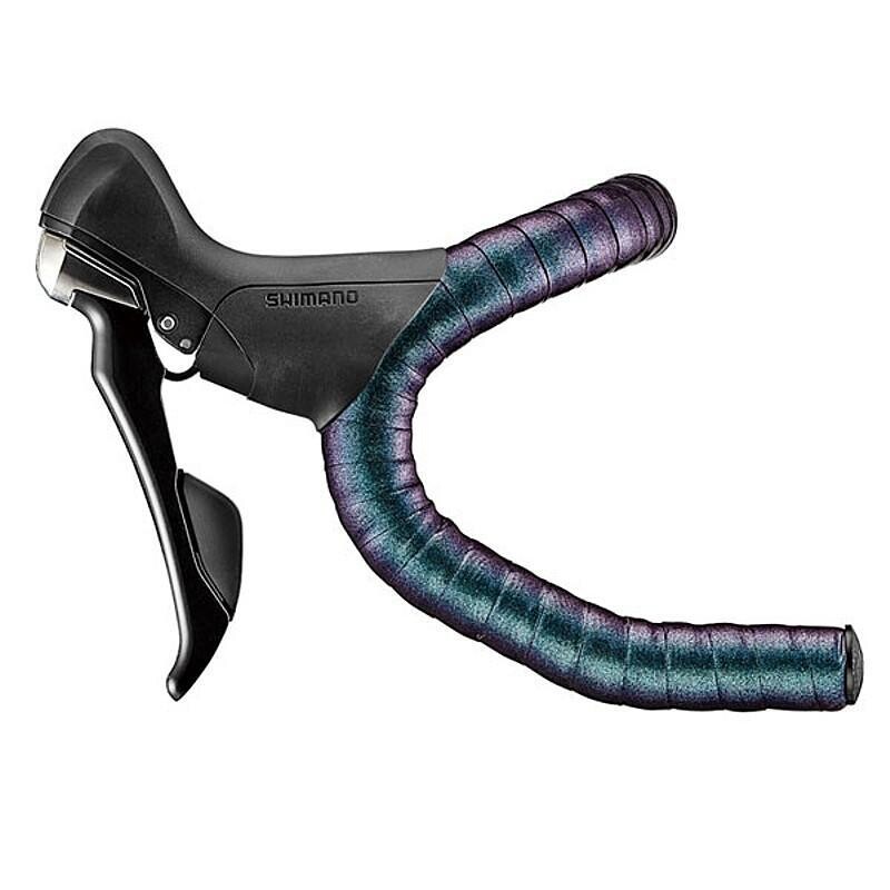 Ciclovation Leather Touch Handlebar Tape, Fusion Dot Red