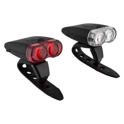Sunlite HL-L205/TL-L205 Bicycle Headlight/Tail Light Combo Set