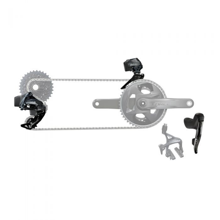 SRAM Force eTap AXS Electronic Road Groupset - 2x, 12-Speed, eTap AXS, Short RD